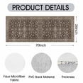 thumbnail image 4 of Washable Runner Rug 2x6 ft Non Slip Backing Farmhouse Vintage Soft Kitchen Rug Low Profile Floor Carpet for Kitchen Hallway Laundry Room Bedroom, 4 of 6