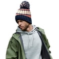 thumbnail image 3 of Beechfield  Adult Hygge Striped Beanie, 3 of 3