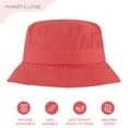 thumbnail image 2 of Market & Layne Unisex Pink Bucket Hat for Adult & Teens - Medium/Large, 2 of 8