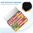 thumbnail image 2 of FORMRS 13-13.3 inch Laptop Sleeve Case Soft Carrying Quilted Computer Bag Cover, Striped Lemon, 2 of 7