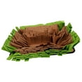 thumbnail image 1 of Alfombrilla Lavable Para Perros Alfombrilla De De Entrenamiento Alfombra De Alimentación Para Mascotas Alfombrilla De Verde + Marrón, 1 of 9