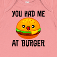 thumbnail image 4 of Inktastic You Had Me at Burger Boys or Girls Baby Bodysuit, 4 of 5