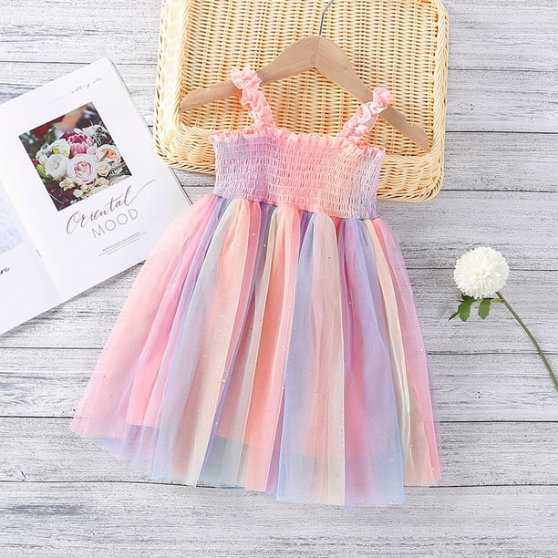 Little girl suspender store dress