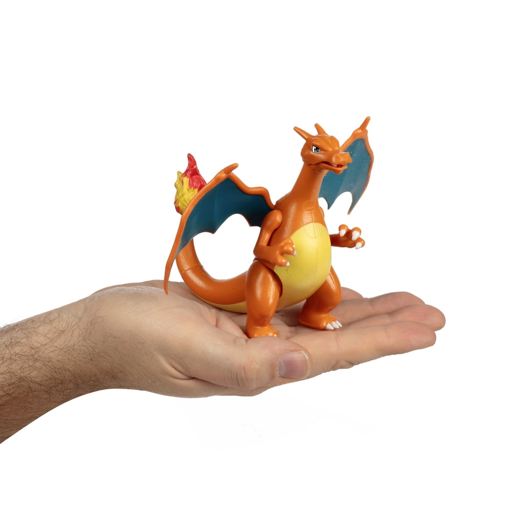 Pokemon Select Evolution Pack Collectible Charmander Action Figure, Plastic Multicolor, (3Pack)