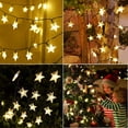 thumbnail image 2 of Solar Christmas Lights Outdoor Star Lights String,Twinkle Lights, 2 of 5