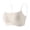 White, variant on Iyufng Wireless Bras for Women Spaghetti Straps Bra Everyday Lingerie