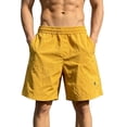 thumbnail image 3 of ZRGHAOYLQ Mens Casual Shorts 7 Inch Elastic Waist Shorts Straight Leg Loose Fit Shorts Breathable Lightweight Summer Leisure Shorts with Pockets, 3 of 7