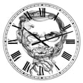 thumbnail image 1 of DesignArt Steve Jobs Large Wall Clock, 1 of 2