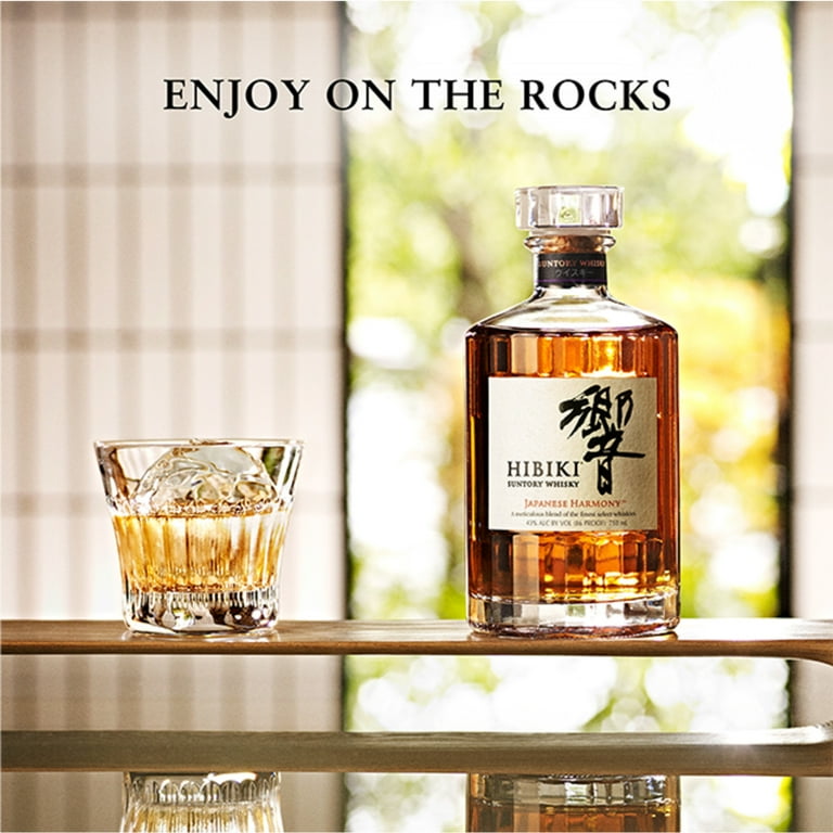 Hibiki Suntory Whisky Japanese Harmony, 750 ml Bottle, 43 Hibiki Suntory Whisky Japanese Harmony, 750 ml Bottle, 43