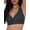 Black Dot, variant on FANFARE SEAGRASS TEXTURE Elsie Bikini Swim Top, US 34E/32F/30G