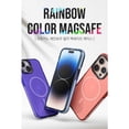 thumbnail image 2 of Funda Uso Rudo Traslucido Rainbow Magsafe Para Samsung S23 Plus, 2 of 5