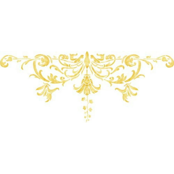 Turn of the Century Collection - Side Wall Stencil SKU #3563 by Designer Stencils