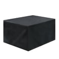 thumbnail image 1 of Ounissouiy Cubierta de muebles de esquina de ratán para jardín, juego de protección de sofá impermeable en forma de L para exteriores Jardín y Patio Ounissouiy HA020308-00, 1 of 6