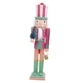 thumbnail image 4 of Christmas Nutcracker Figurine Ornament 14inch Decorative for Christmas Party Red, 4 of 8