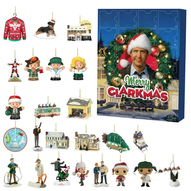 Christmas Advent Calendar Christmas Advent Calendar 2024 Contains 24 Christmas Acrylic Decoration Arrival Calendar Christmas Countdown Calendar With Surprise Pedants Christmas Collectibl