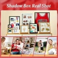 thumbnail image 6 of 12x12 Shadow Box Picture Frame Display Case with Soft Linen Back-Real Glass,Large Black Deep Shadow Box Frame 12x12 for Graduation Flower Medal Pet Photo Craft Memorial Gift, 6 of 7
