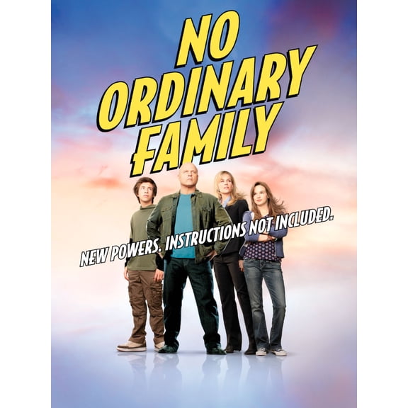 No Ordinary Family Poster 16x24 Unframed, Age: Adults Western Graphic