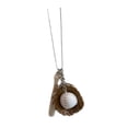 thumbnail image 3 of KLKCMS Ensemble de Baseball Pendentif Collier Mignon pour Femmes pour les Fêtes Rue Marron, 3 of 9