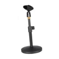 thumbnail image 3 of Yinanstore Support de Micro Robuste à Hauteur Réglable Accessoires Noir Support Professionnel pour Performance Réunions Studio Chant, 3 of 8