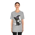 thumbnail image 3 of Bella Canvas 3001 Halloween Cat Shirt, Witchy Cat Bella Luna T-Shirt, 3 of 10