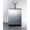 Stainless Steel, variant on SUMMIT SBC58BLBIADAIF specialty refrigerator