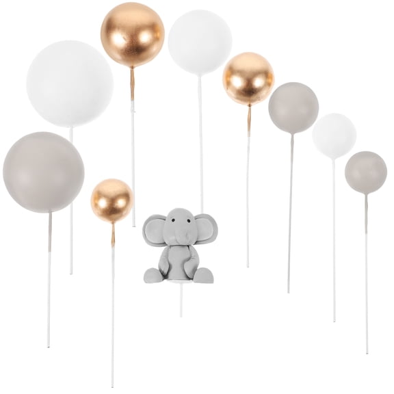 MERRYHAPY Adorable Elephant Cake Toppers Easy Installation for Cake and Party Decor