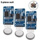 thumbnail image 1 of Juego de 3 piezas DS3231 AT24C32 IIC RTC Módulo de reloj Módulo de reloj en tiempo real para Arduino, 1 of 8