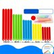 thumbnail image 2 of 50pcs Polygonal Splicing Strips Demonstrate Triangular Relationship Triangle Parallelogram 5 Lengths Each 10 Learning Teaching Aids Early Education Educational Thinking Toys For Children, 2 of 4