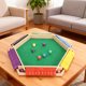 thumbnail image 5 of Juego De Dados De 2 A 6 Jugadores, Juego De Dados De 6 Caras, 10 Números, Tablero De Madera, Juego De Matemáticas Para Fiesta En Casa Y Pub, 5 of 7