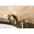 thumbnail image 2 of Kingston Brass KB8952NDL Mini-Widespread Bathroom Faucet, Polished Brass, 2 of 3