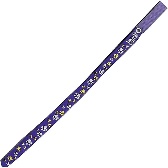 Beastie Bands Cat Collar Paw Prints Purple