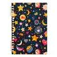 thumbnail image 7 of FORMRS 1-Subject Spiral Notebook 8" x 5" College Ruled 60 Refillable Sheet, Small Space Pattern, 7 of 7