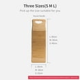 thumbnail image 2 of Labymos Available Wood Washboard Washing board with Round Handle Hand Percussion Hand Wash Board for, 2 of 8