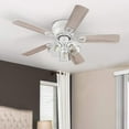 thumbnail image 2 of Portage Bay Renton Ventilateur de Plafond avec 5 Pales Réversibles et Moteur, 42 Pouces, Blanc, 2 of 8