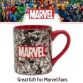 thumbnail image 6 of Marvel Classic Collage Laser Print Ceramic Coffee Mug, 14-Ounces, 6 of 10