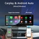 thumbnail image 3 of Pantalla táctil Pantalla táctil inalámbrica Carplay, pantalla IPS de 9 pulgadas de alta claridad 1600*600, estéreo portátil Apple Carplay y Android para coche, cámara de visión trasera, naveg, 3 of 8