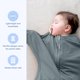 thumbnail image 3 of SleepingBaby Zipadee-Zip - Manta de transición acogedora con cremallera de poliéster y spandex - Manta espaciosa para bebé para cambiar fácilmente los pañales - Gris clásico mediano (6-12 meses), 3 of 5