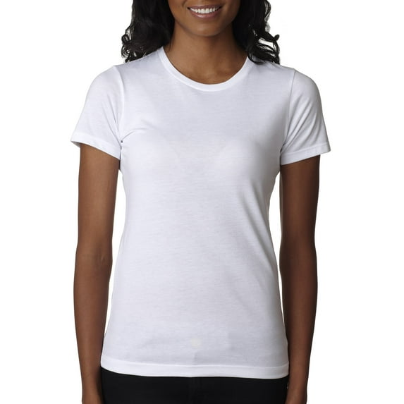The Next Level Ladies CVC T-Shirt - WHITE - 2XL