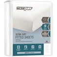 thumbnail image 4 of Microfiber RV Size (48 X 75) Fitted Sheet - Soft and Smooth Allergy Protective Fitted Sheet Only - 95 GSM - (48 X 75 X 12), 4 of 4