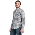 thumbnail image 2 of Camisa Moderna Manga Larga Wrangler Hombre 788 gris G, 2 of 5