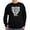 Black, variant on CafePress - Never Give Up Sweatshirt (Dark) - Classic Crew Neck Sweatshirt