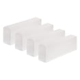 thumbnail image 1 of 4Pack Fundas de reposabrazos elásticas, fundas de sillón de poliéster suave, blancas, 1 of 7
