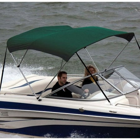 UPC: 0040011508744 | Shademate Bimini Top Sunbrella Fabric Boat Shade & Boot Forest Green OV80236AF