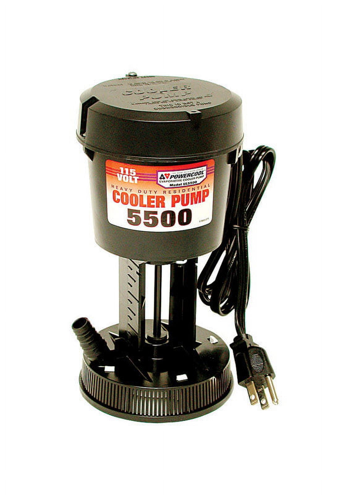 6017050 Evaporative Cooler Pump Replacement | For MC18M MC18V MC17 Swamp Coolers With Pipe Joints