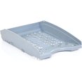 thumbnail image 2 of Mintra Office Plastic Desk Organizers 2pk (Grey, Letter Tray), 2 of 3