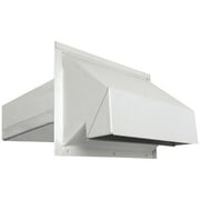 Imperial Manufacturing Group VT0500 3-1/4" X 10" White R2 Heavy Duty Range Exhaust Hood Without Screen