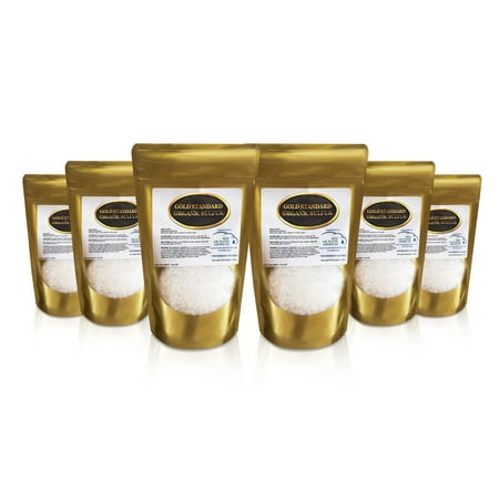 - Gold Standard Organic Sulfur Crystals - 6lb - 99.9% Pure MSM Supplement