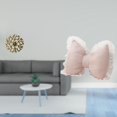 thumbnail image 2 of Escultura para colgar en la pared,Decoración de pared de metal para sala de estar,dormitorio y exterior.,Cojín con lazo bonito,Almohada con forma de lazo,bonito cojín decorativo con, 2 of 8