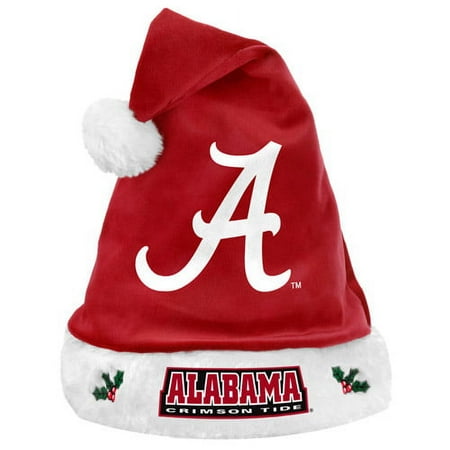 Forever Collectables NCAA Santa Hat, University of Alabama Crimson Tide