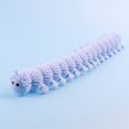 thumbnail image 1 of Caterpillar Design Random Cat Teaser Toy For Cat 16 Sections Caterpillar Dog Toy, 1 of 4